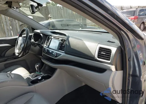 2015 Toyota Highlander Xle z USA, uszkodzony, nr VIN 5TDJKRFH7FS160298